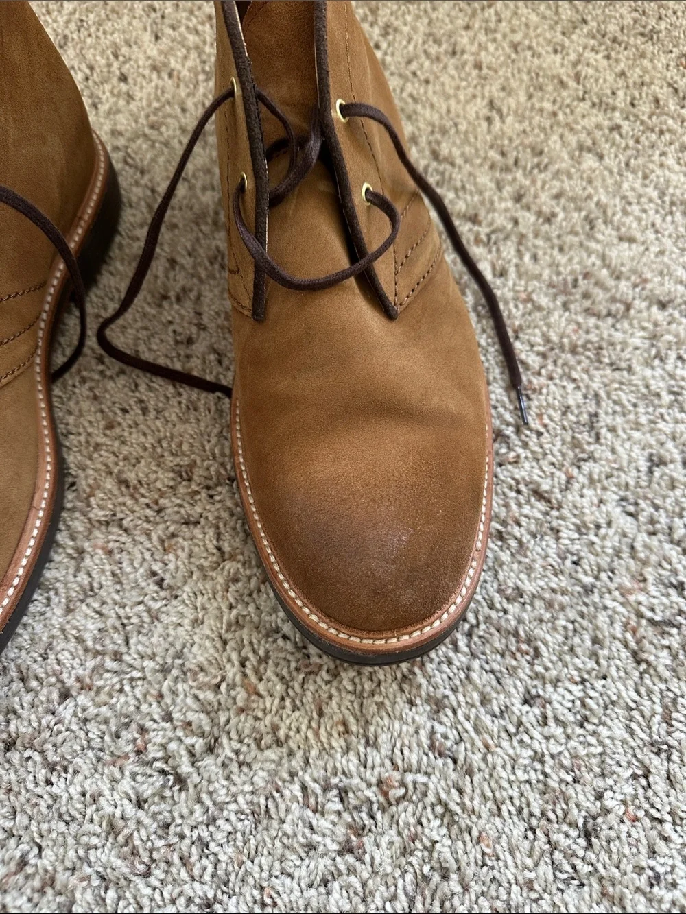 UGG Men's Brown Suede Chukka Boots